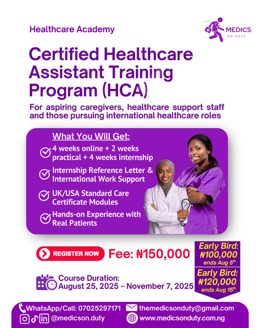 Healthcare Assistant Training