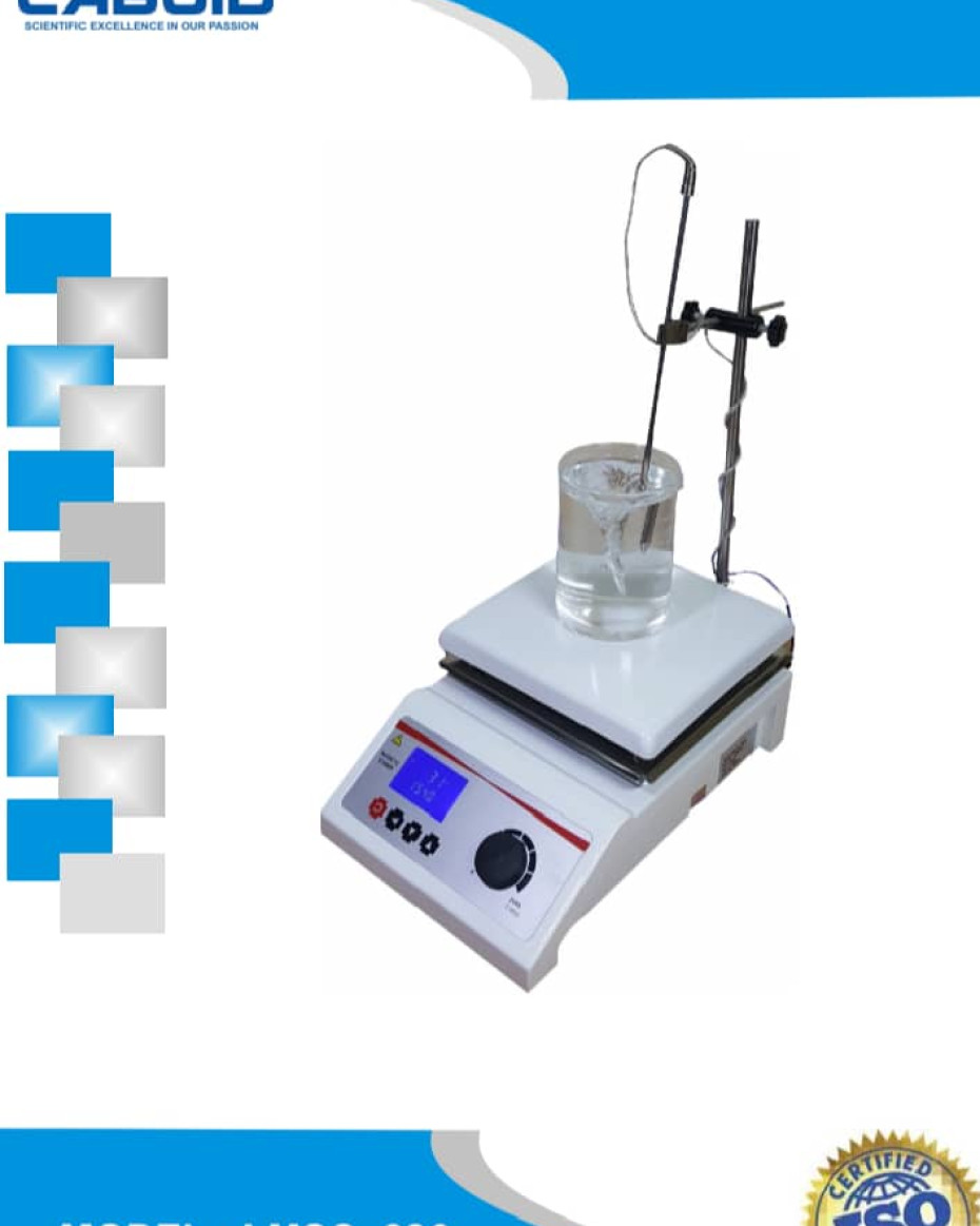 Medics on Duty-Ceramic Hotplate Magnetic Stirrer-image-1