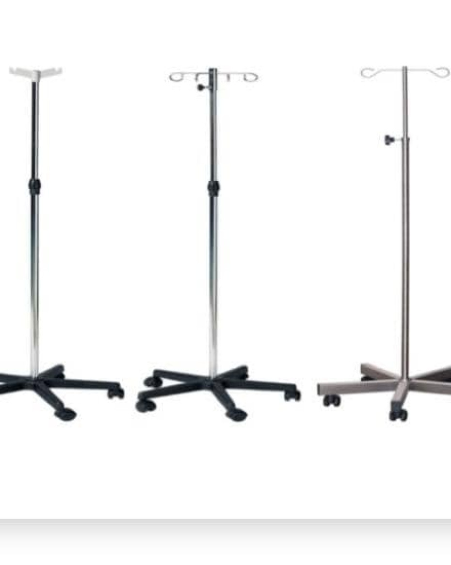 Medics on Duty-Braun stainless steel Infusion stand-image-1